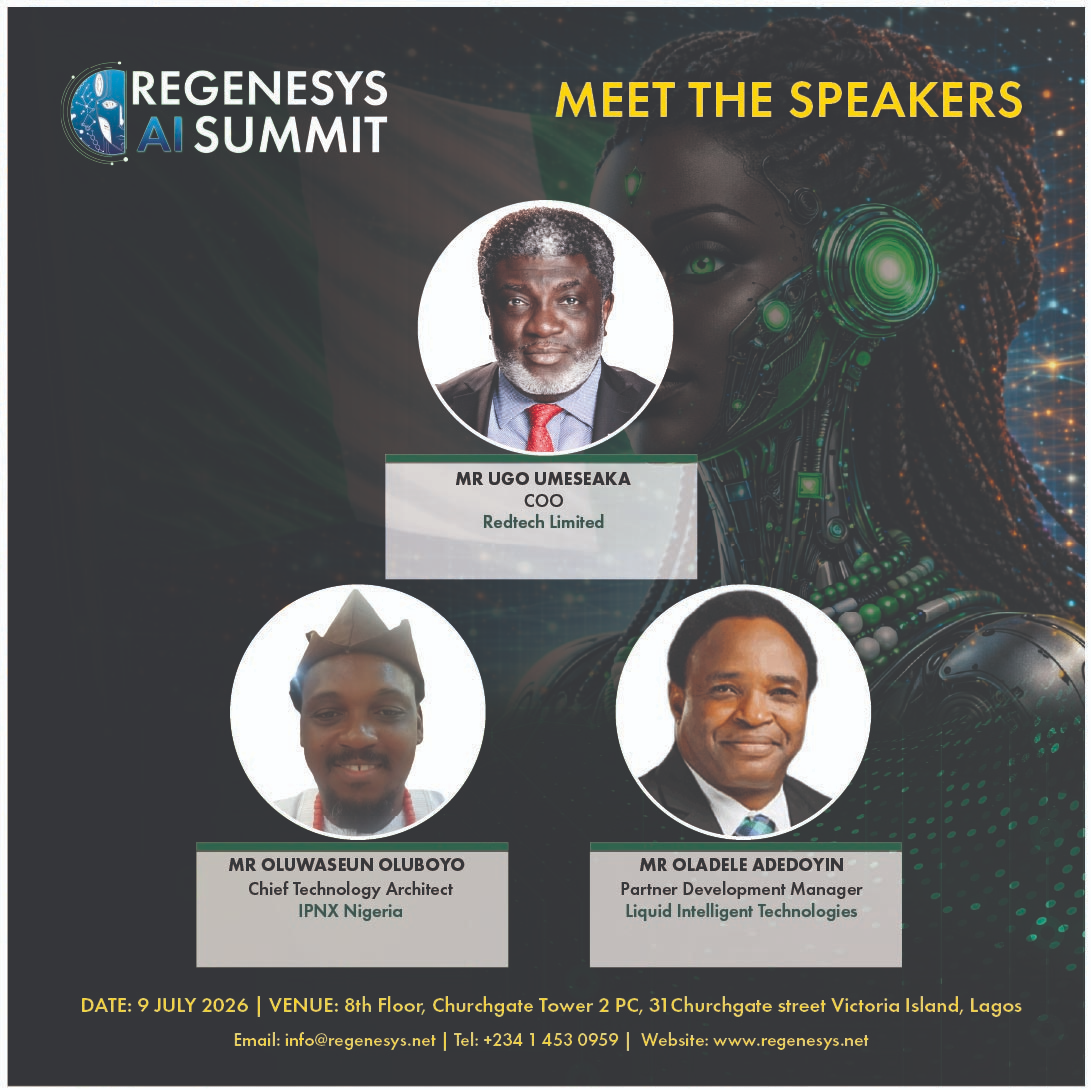 Oluwaseun Oluboyo At the Regenesys AI Summit