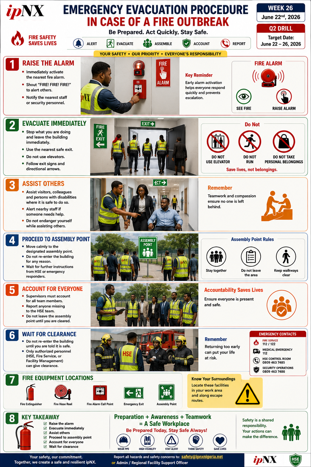Emergency Evacuation Procedure: In Case of a Fire Outbreak
